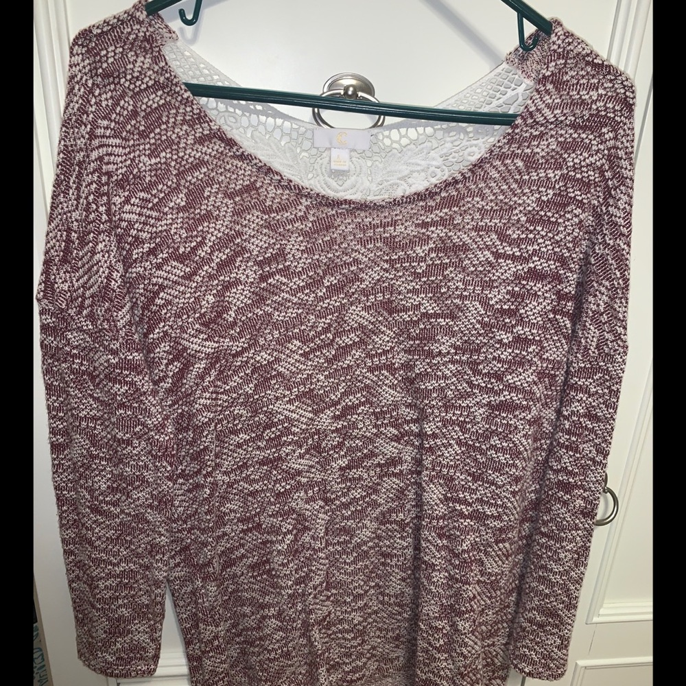 Charming Charlie 3/4 Sleeve Shirt